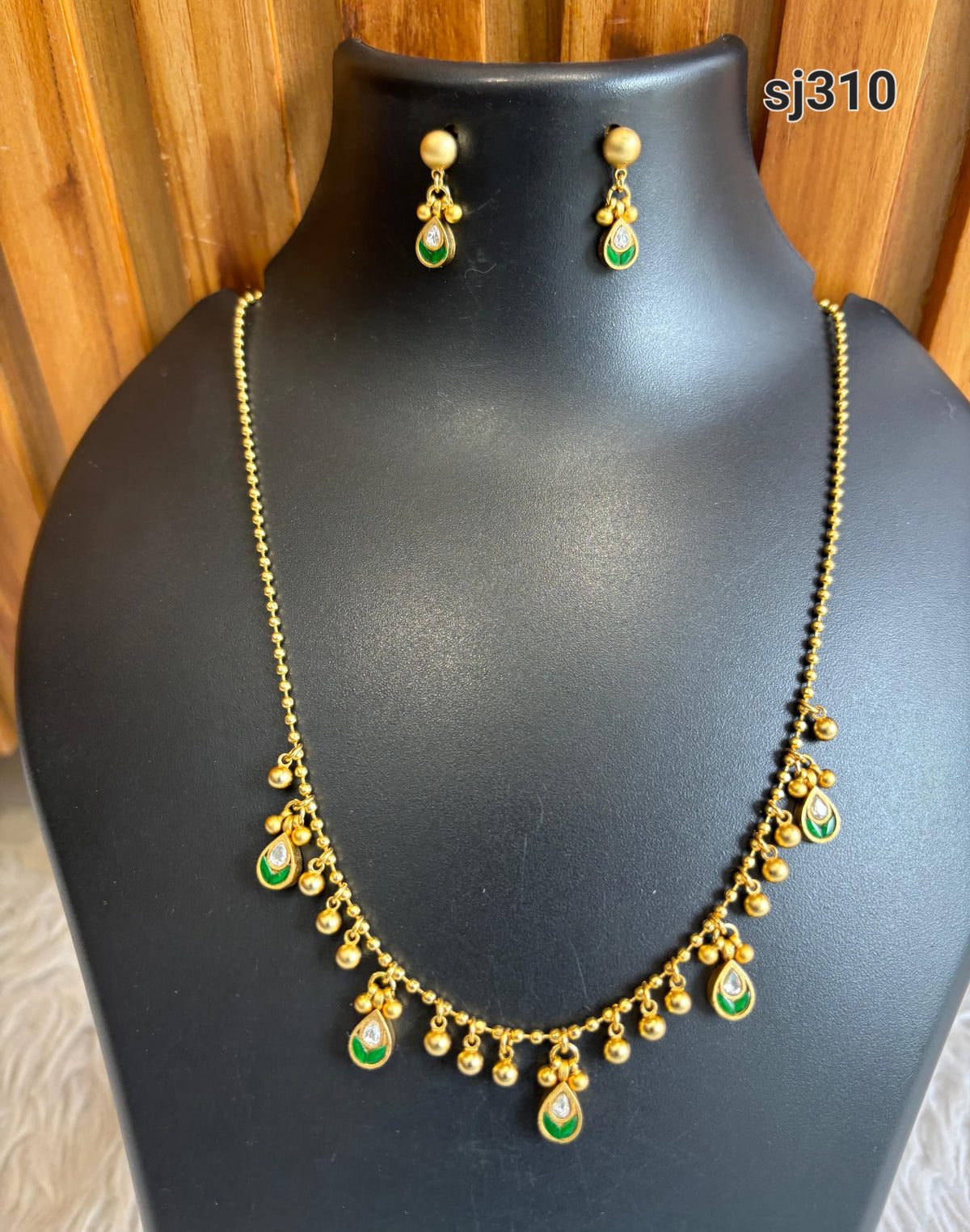 Brass material one gram heritage delicate set