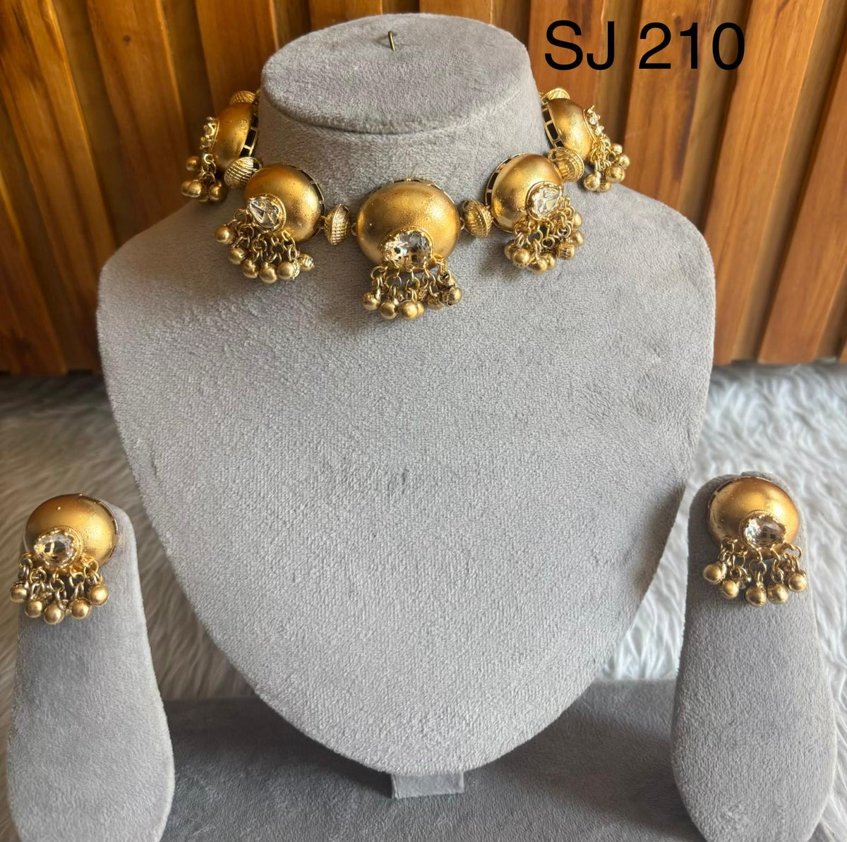 Moissanite & Polki set