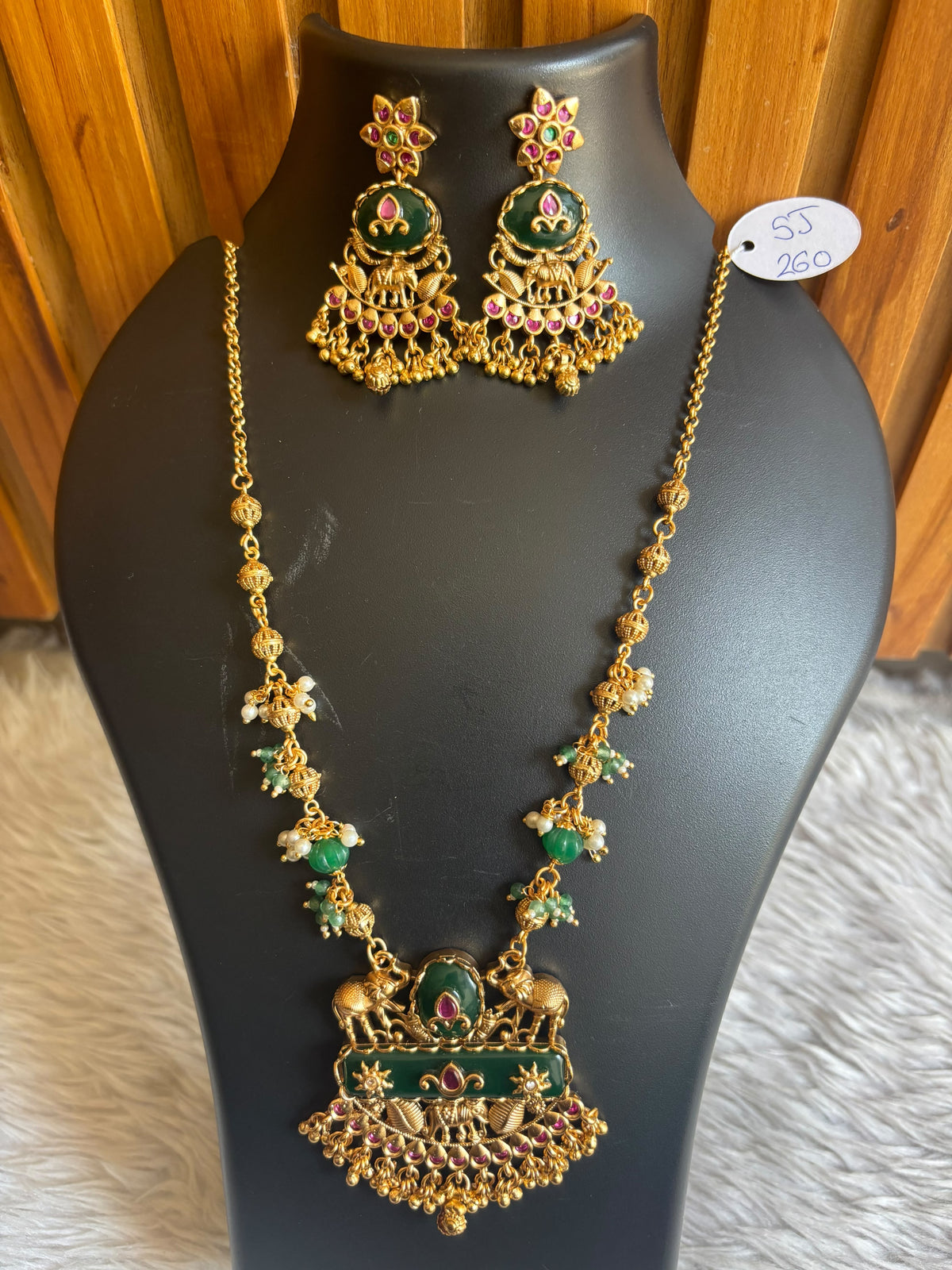Brass material one gram polish delicate set