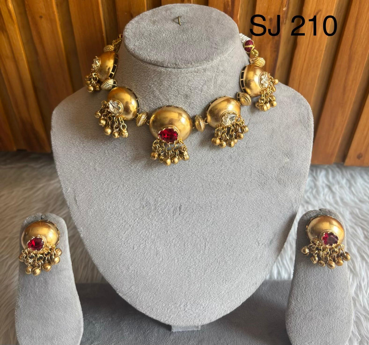 Moissanite & Polki set
