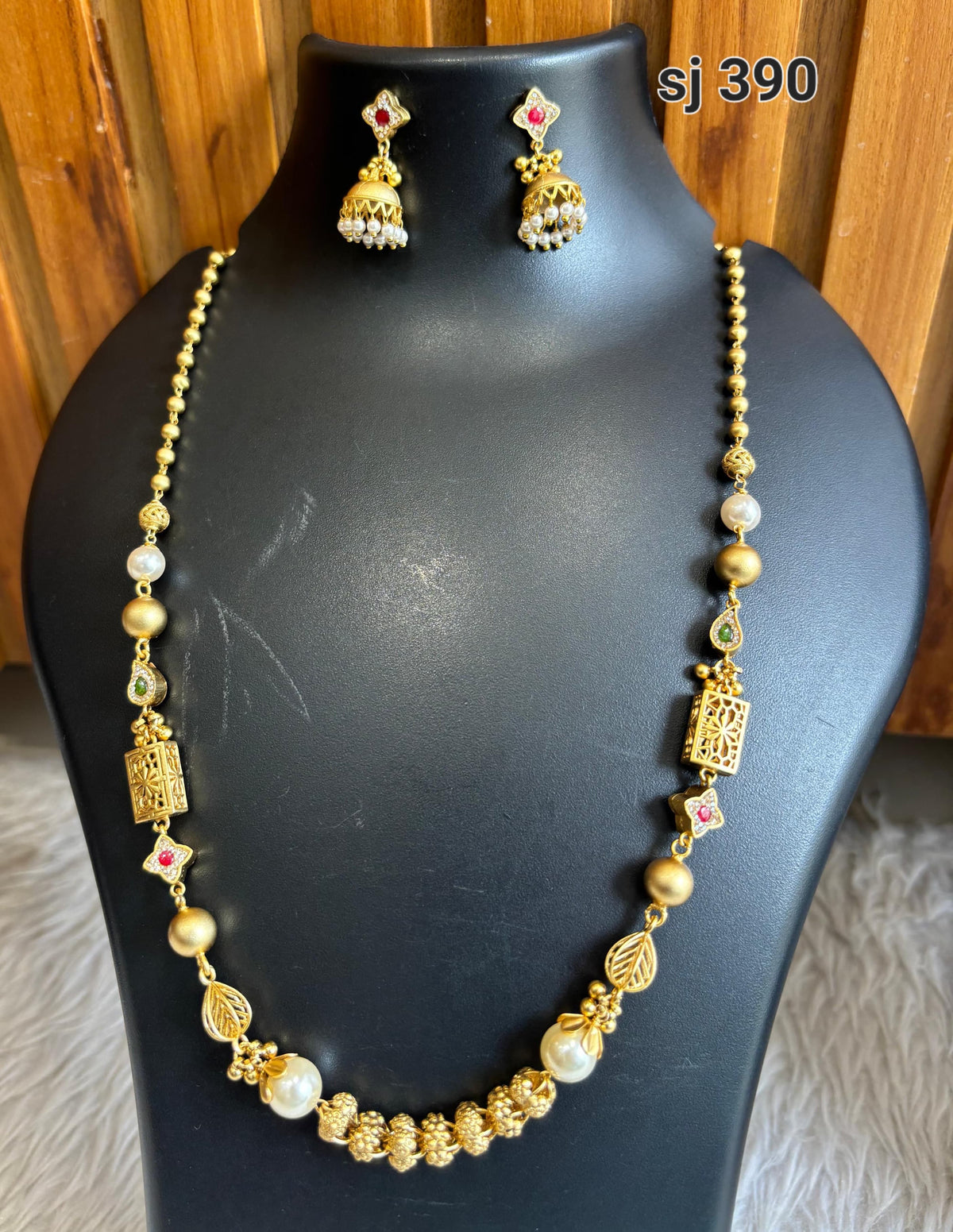 Brass material one gram heritage delicate set