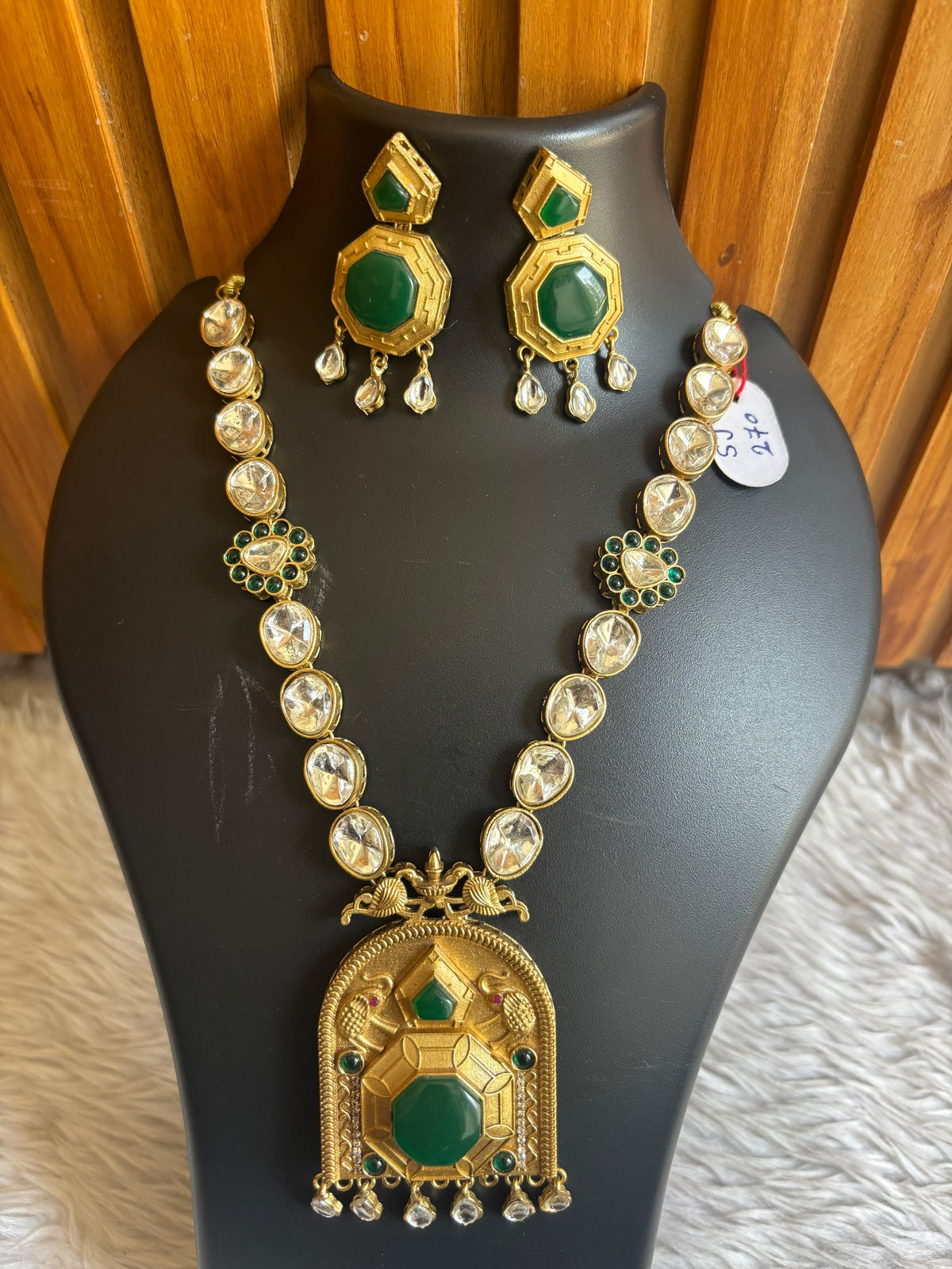 Brass material one gram polish delicate set