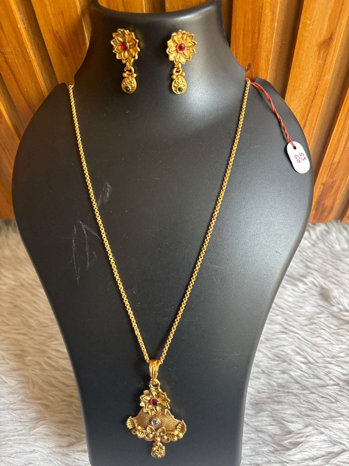 Brass material one gram polish delicate set