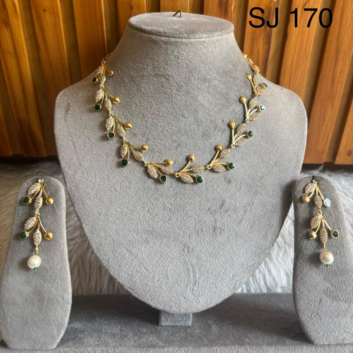 Moissanite & Polki set