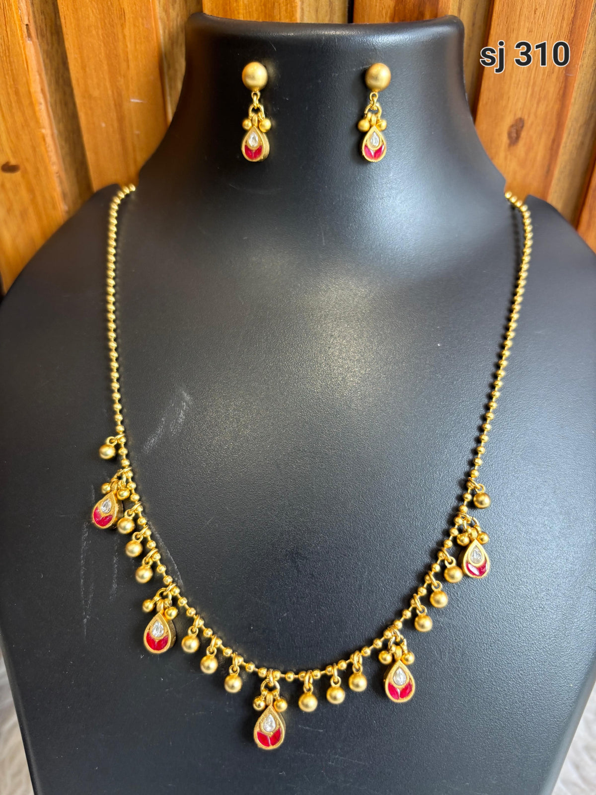 Brass material one gram heritage delicate set