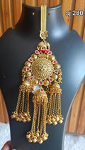 Brass material kundan zuda