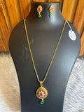 Brass material one gram polish delicate set