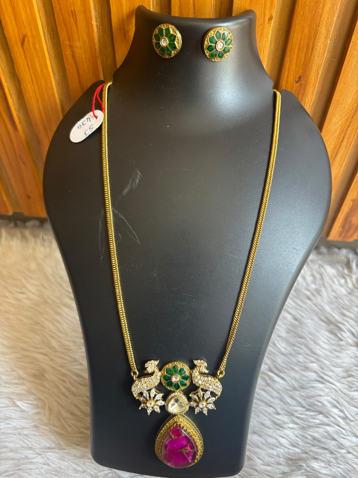 Brass material one gram polish delicate set