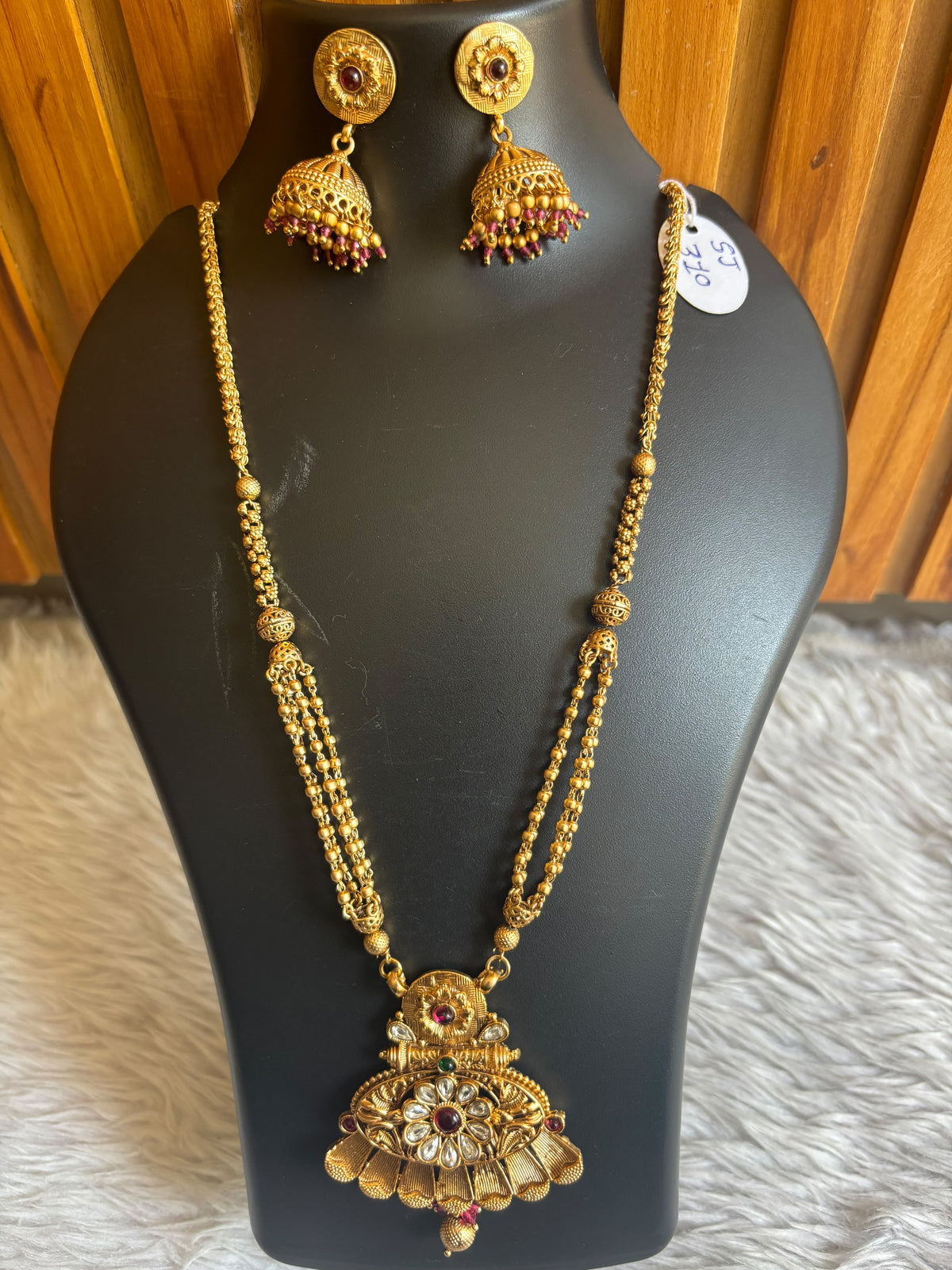 Brass material one gram polish delicate set