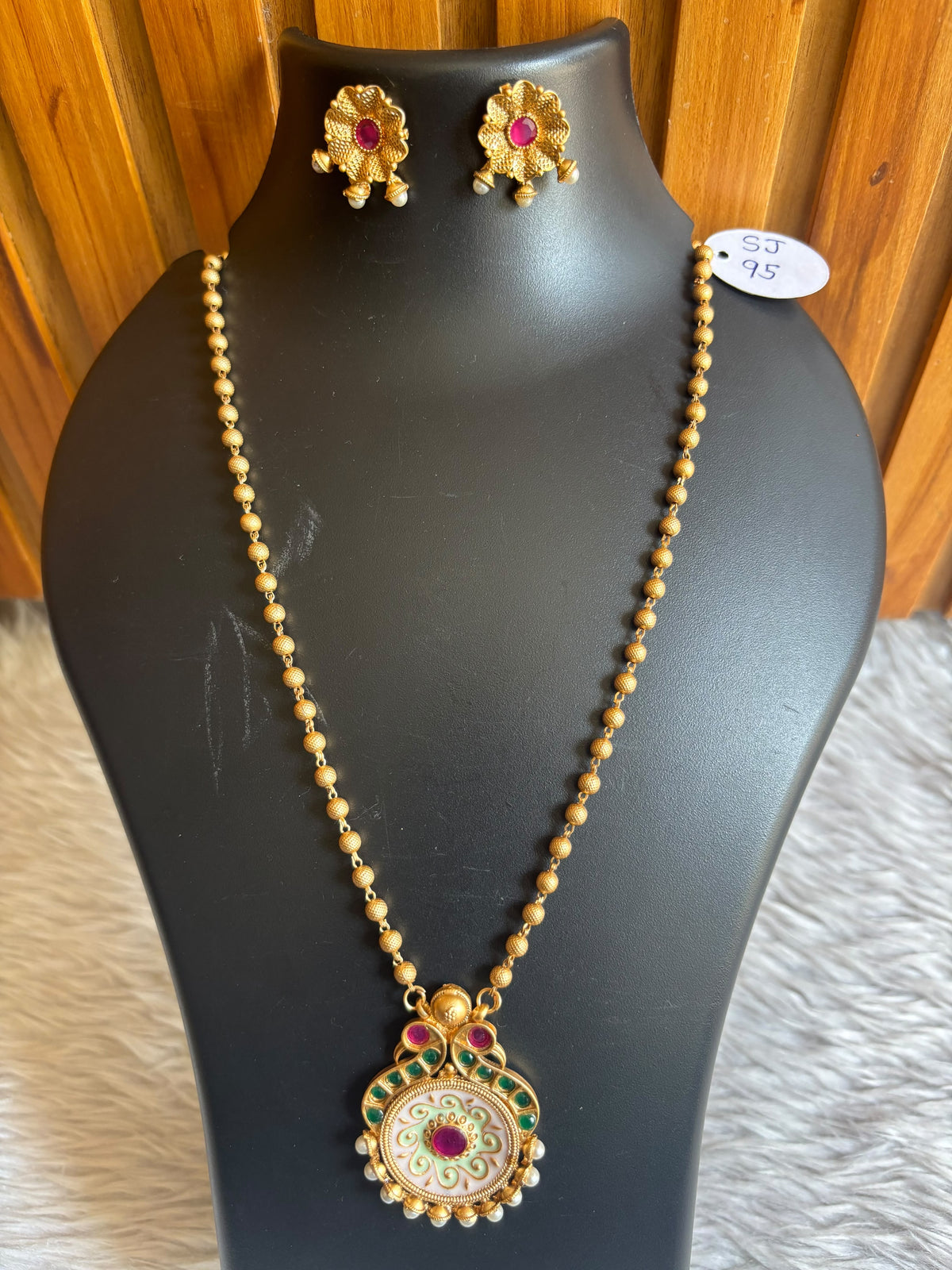 Brass material one gram polish delicate set