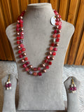 Jaipuri stones mala