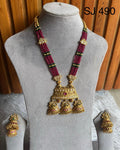 Brass material one gram polish Moti long set