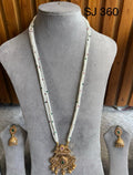 Brass material one gram polish Moti long set