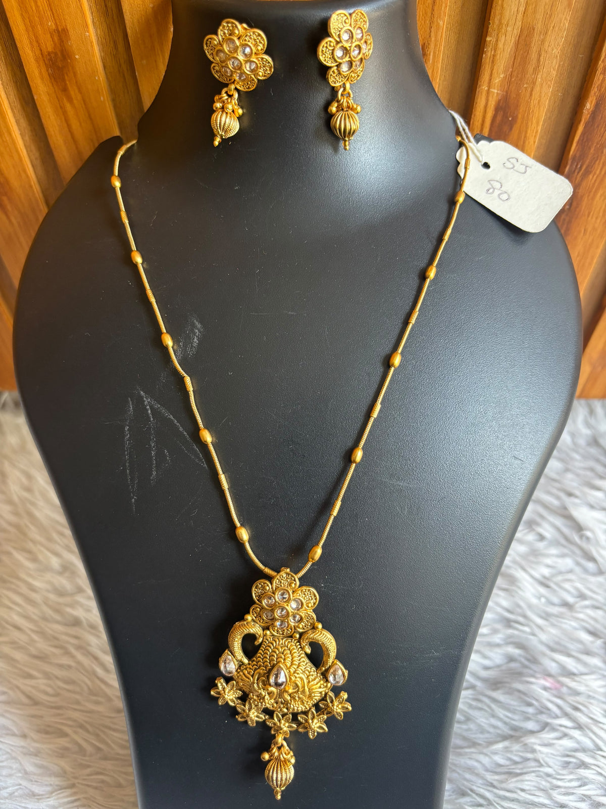 Brass material one gram polish delicate set