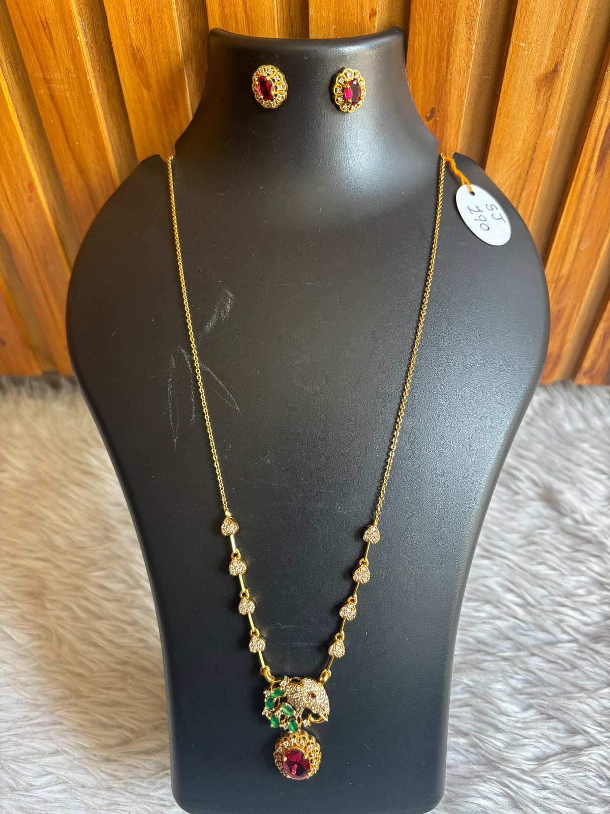 Brass material one gram polish delicate set