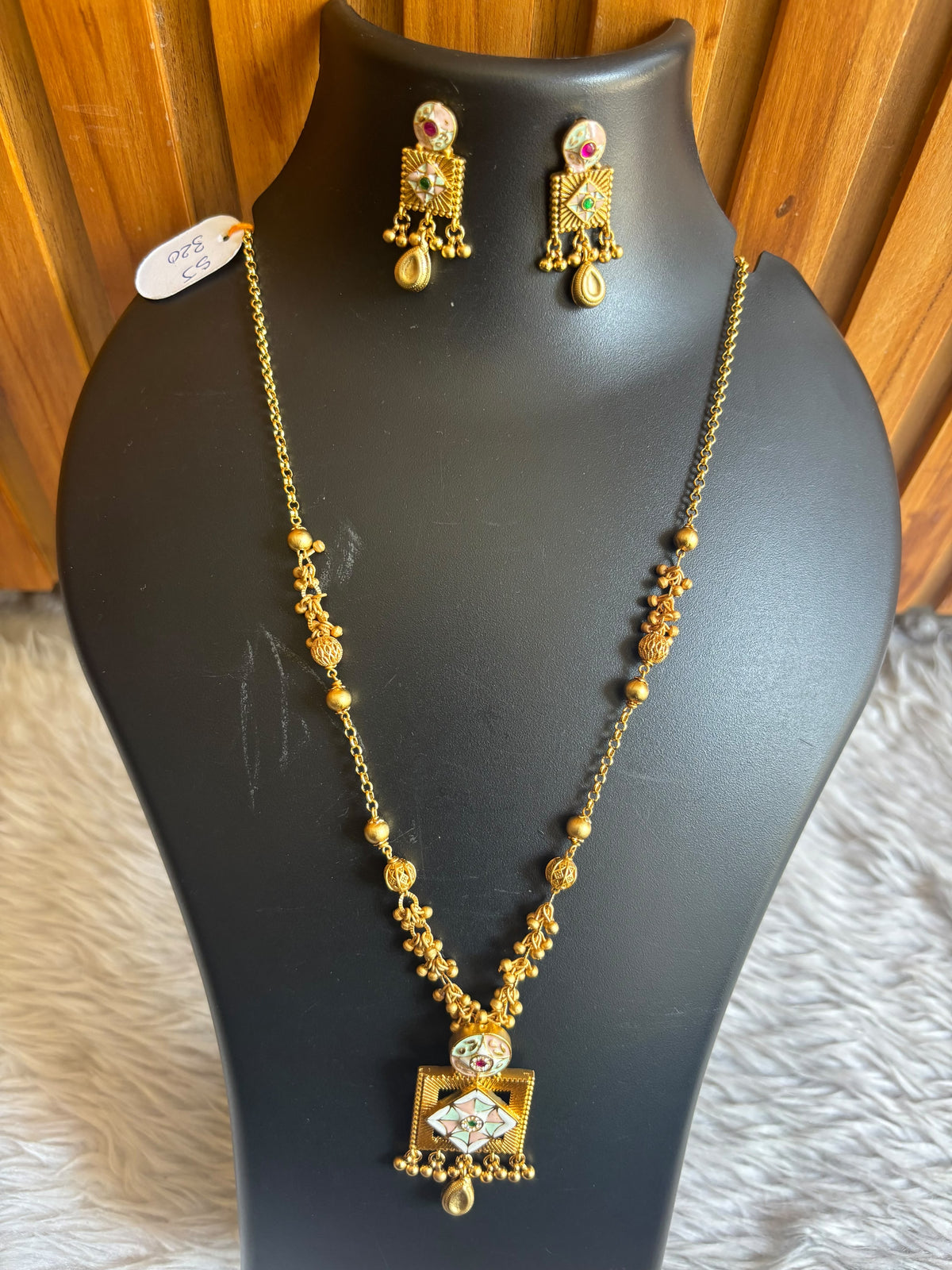 Brass material one gram polish delicate set
