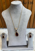 Moissanite & Polki set