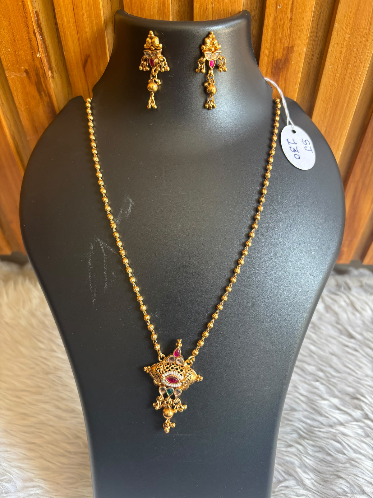 Brass material one gram polish delicate set