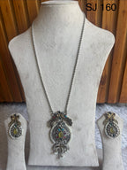 Fusion Filigree Long Pendant Set — original product photograph