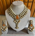 Moissanite & Polki set