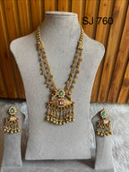 Heritage Long Temple Pendant Set — original product photograph