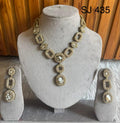 Moissanite & Polki set