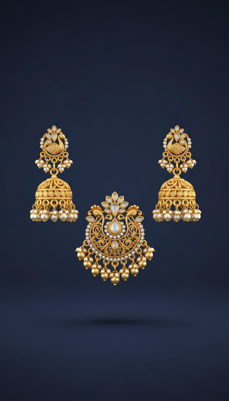 DEMO — Sitara Jhumkas illustrative product preview
