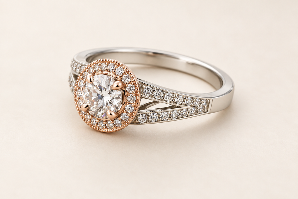 DEMO — Solstice Ring — illustrative AI alternate studio view